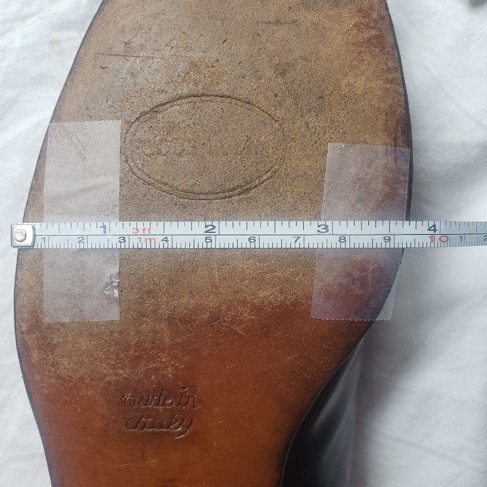 Cole Haan 9D Bragano Formal Tuxedo Slip-ons with Grosgain Ribbon, RARE, LUXE - Picture 7 of 8